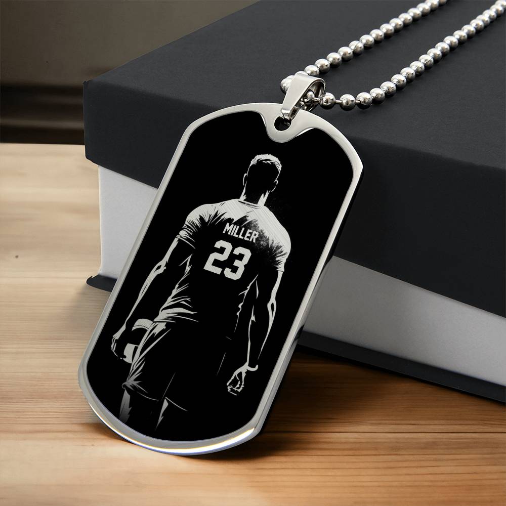 Personalized Volleyball Necklace