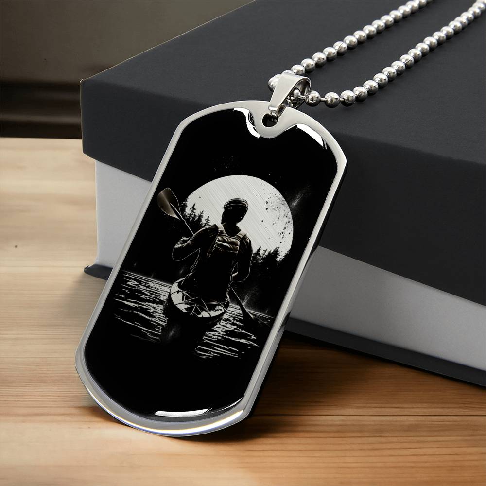 Personalized Kayak Necklace