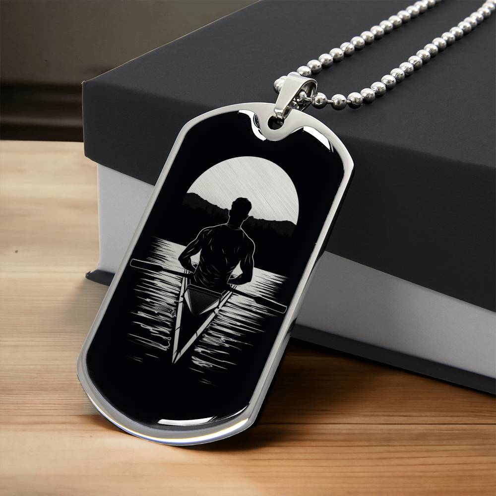 Personalized Rowing Necklace