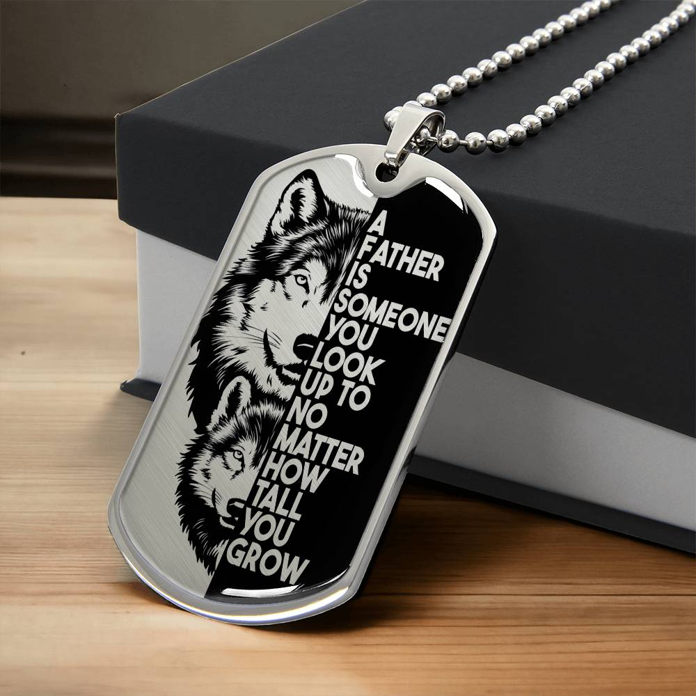 A father is someone
