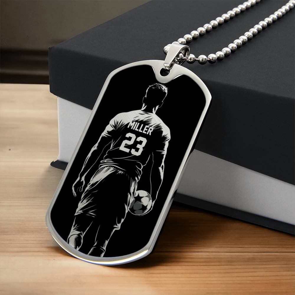 Personalized Soccer Necklace