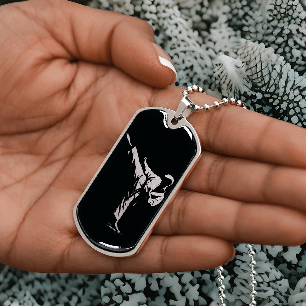 Personalized Taekwondo Necklace