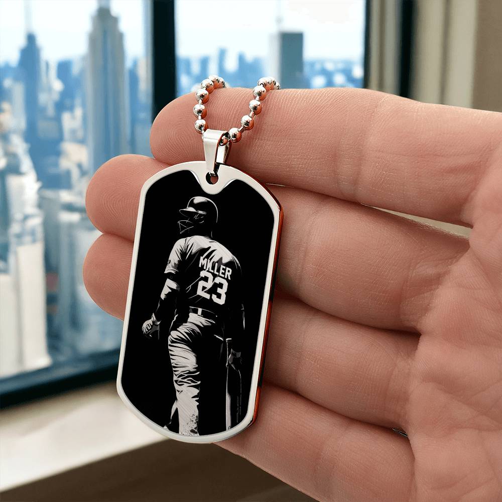 Personalized Cricket Necklace