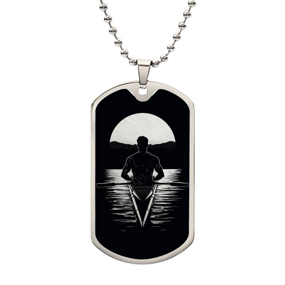 Personalized Rowing Necklace