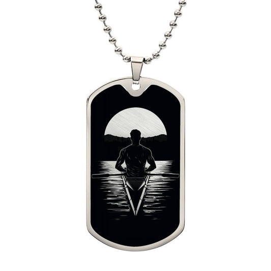 Personalized Rowing Necklace