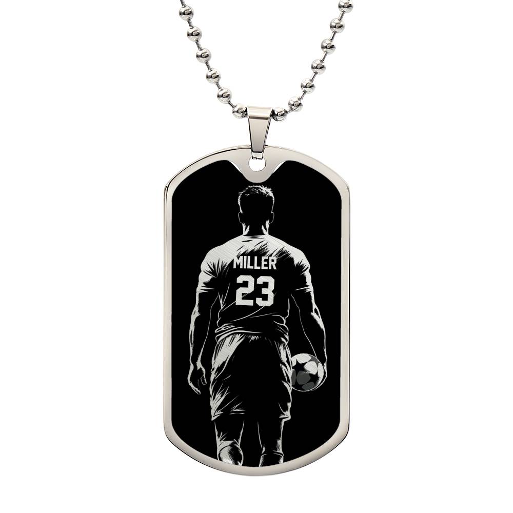Personalized Soccer Necklace