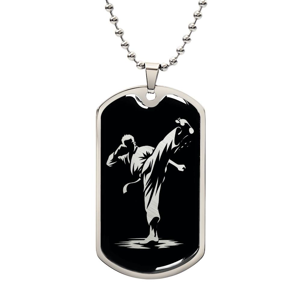 Personalized Karate Necklace