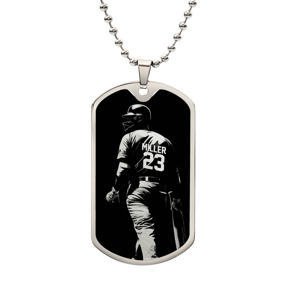 Personalized Cricket Necklace