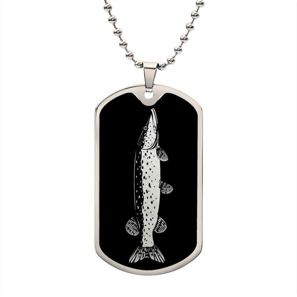 Pike Fish Necklace