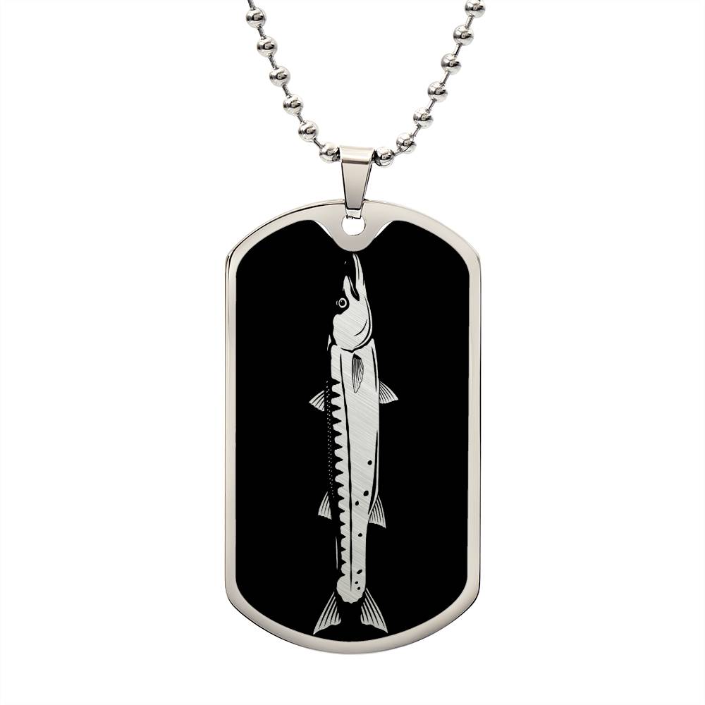 Barracuda Fish Necklace