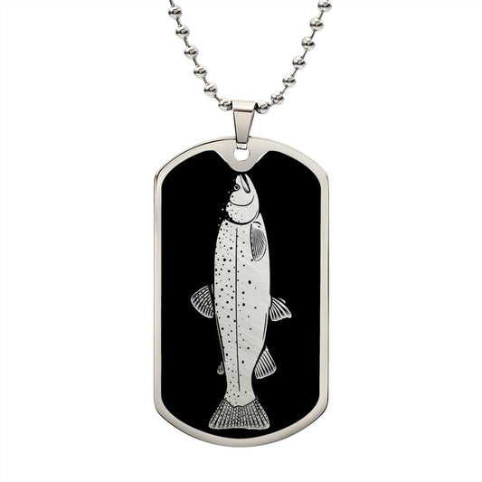 Rainbow Trout Necklace