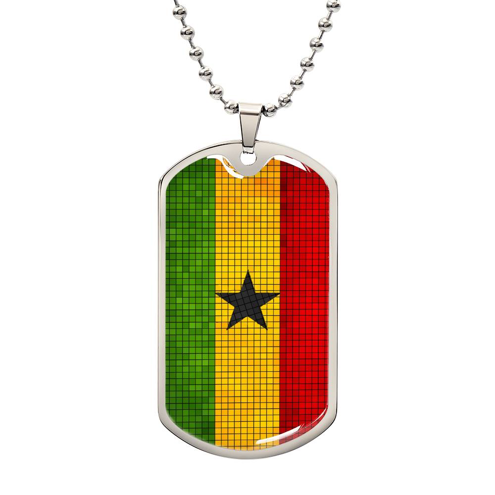 Personalized Flag of Ghana