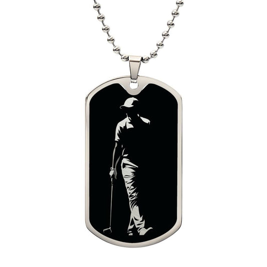 Personalized Golf Necklace