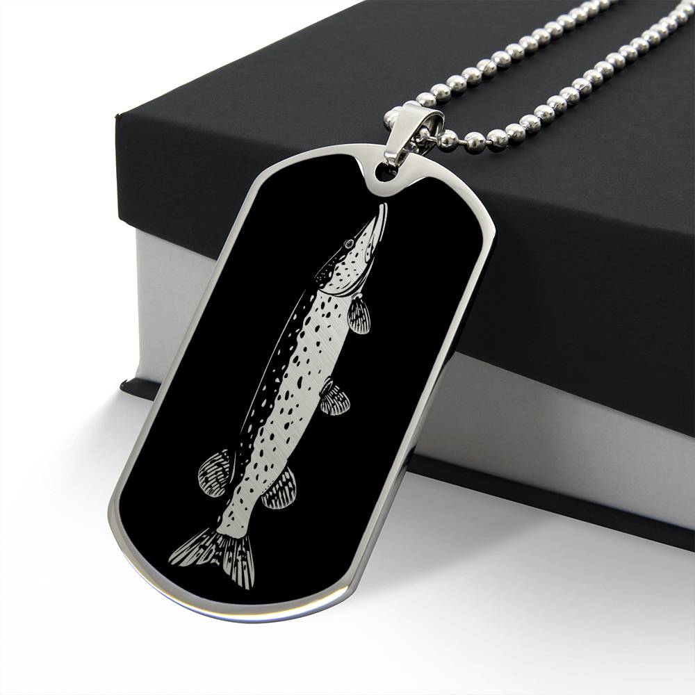 Pike Fish Necklace
