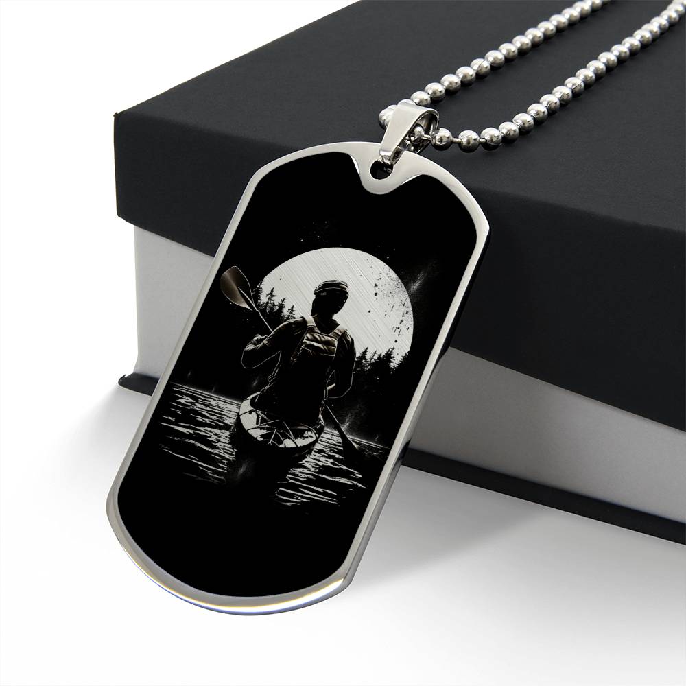 Personalized Kayak Necklace