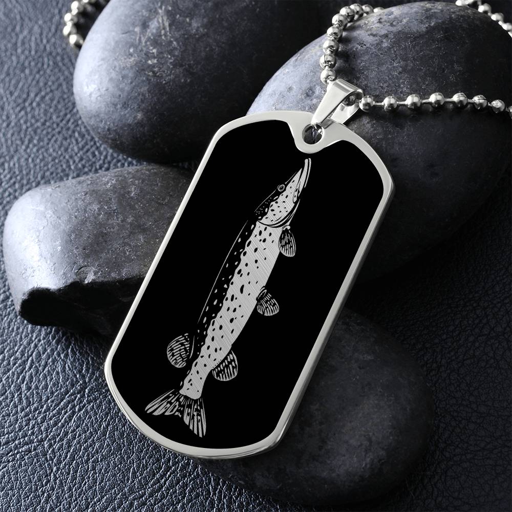 Pike Fish Necklace