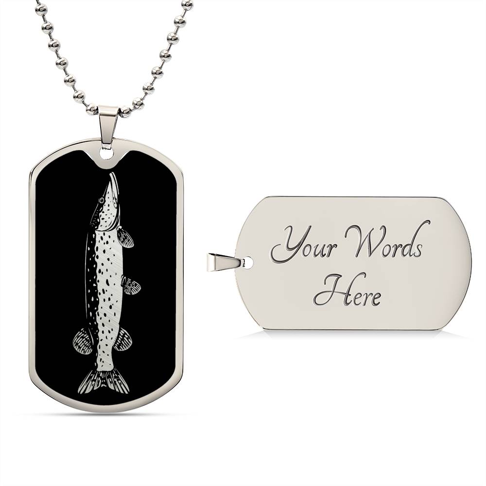 Pike Fish Necklace
