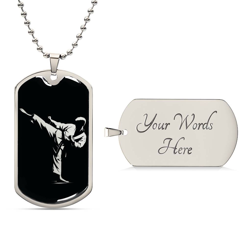 Personalized Taekwondo Necklace