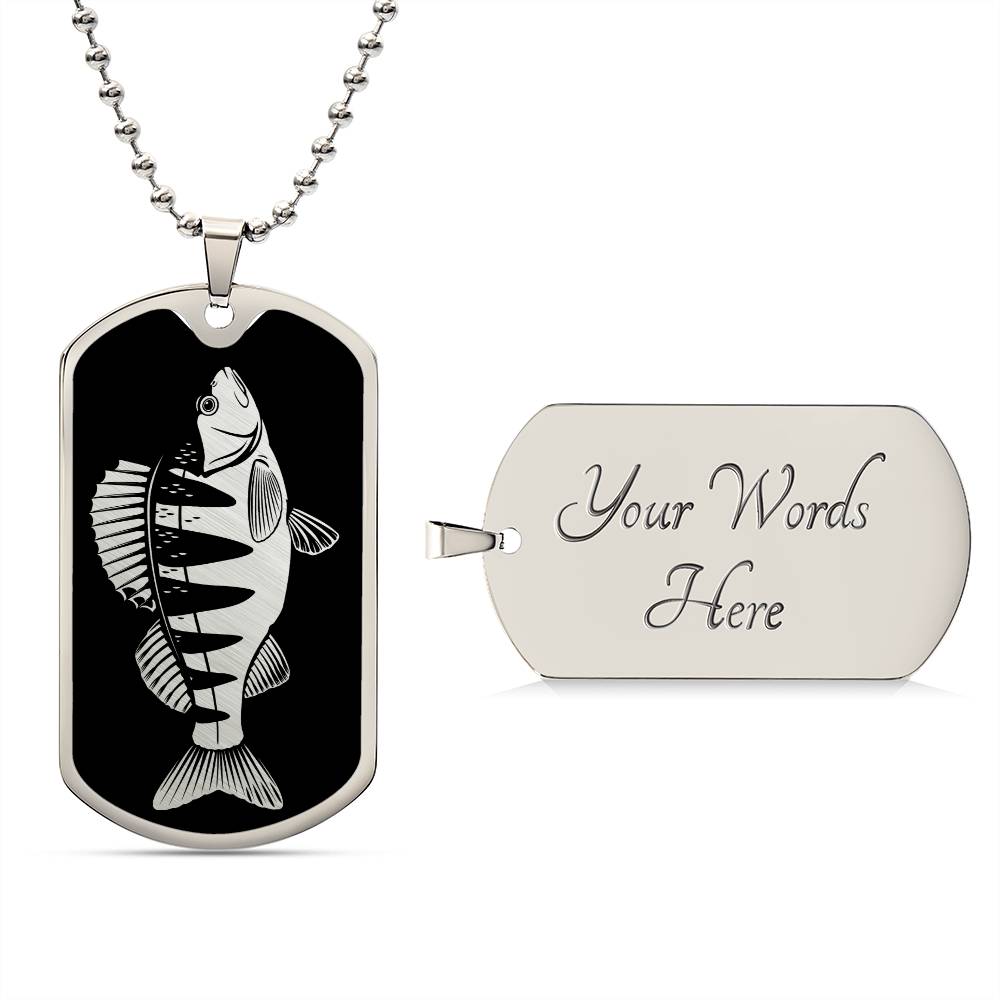 Perch Fish Necklace