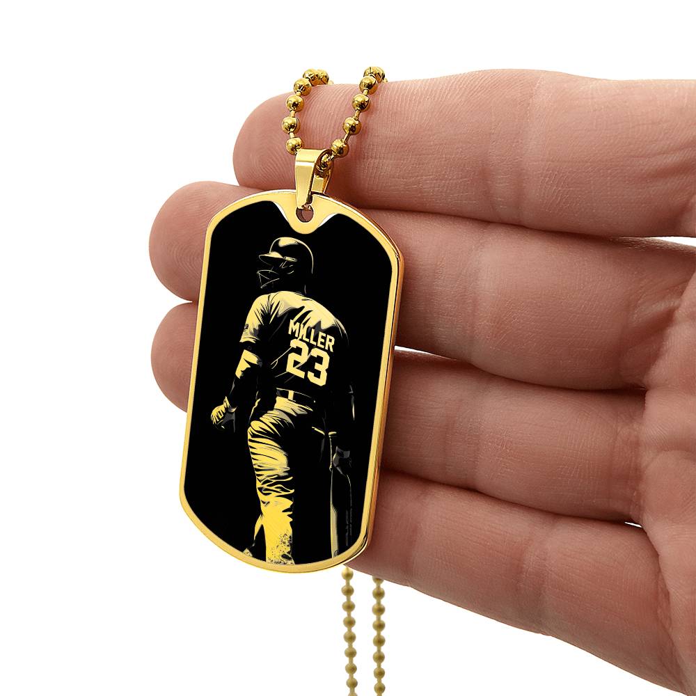 Personalized Cricket Necklace