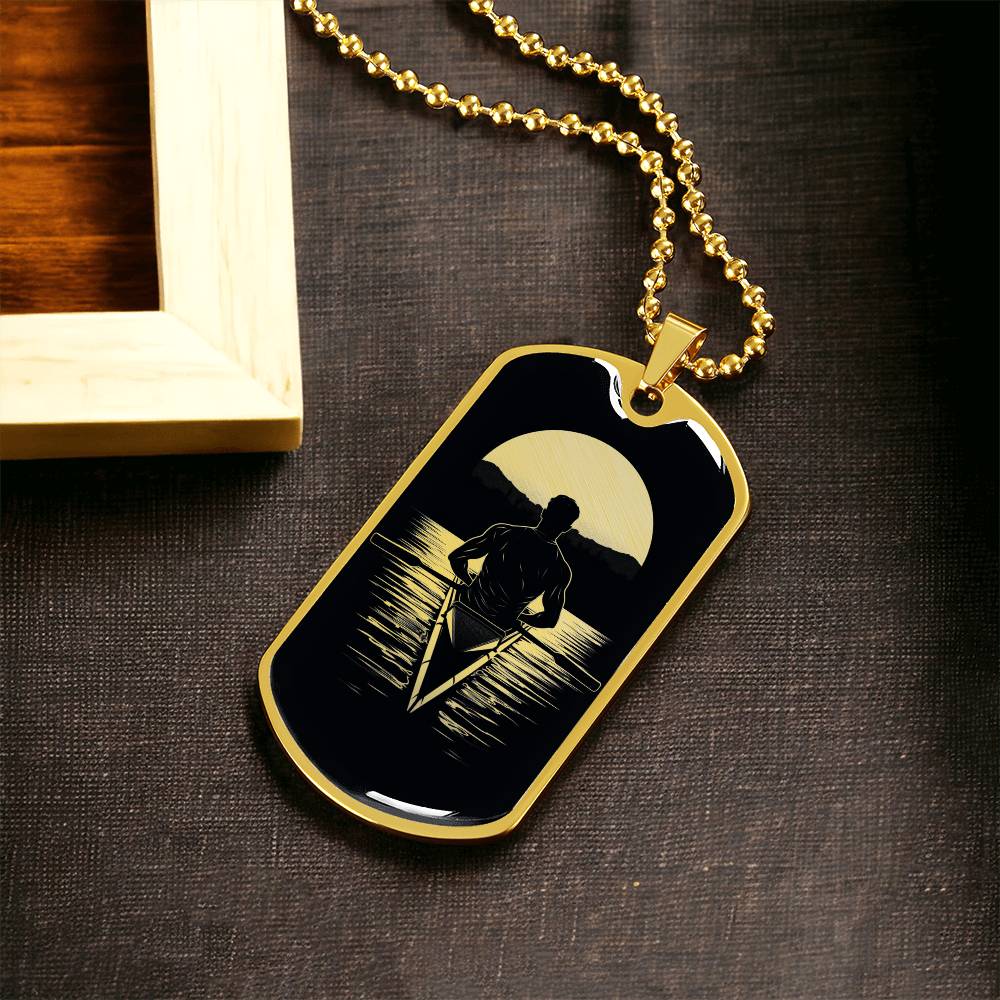 Personalized Rowing Necklace