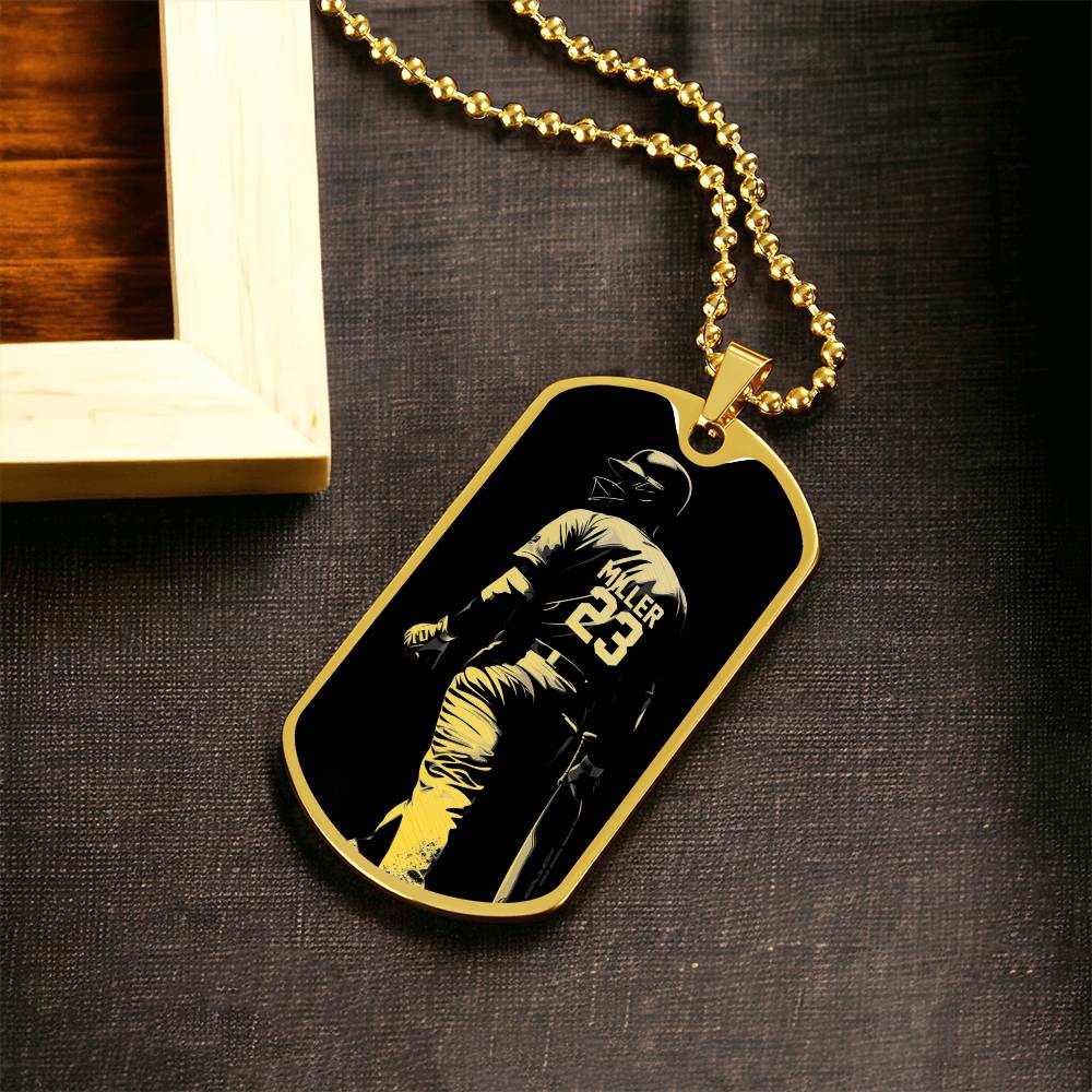 Personalized Cricket Necklace