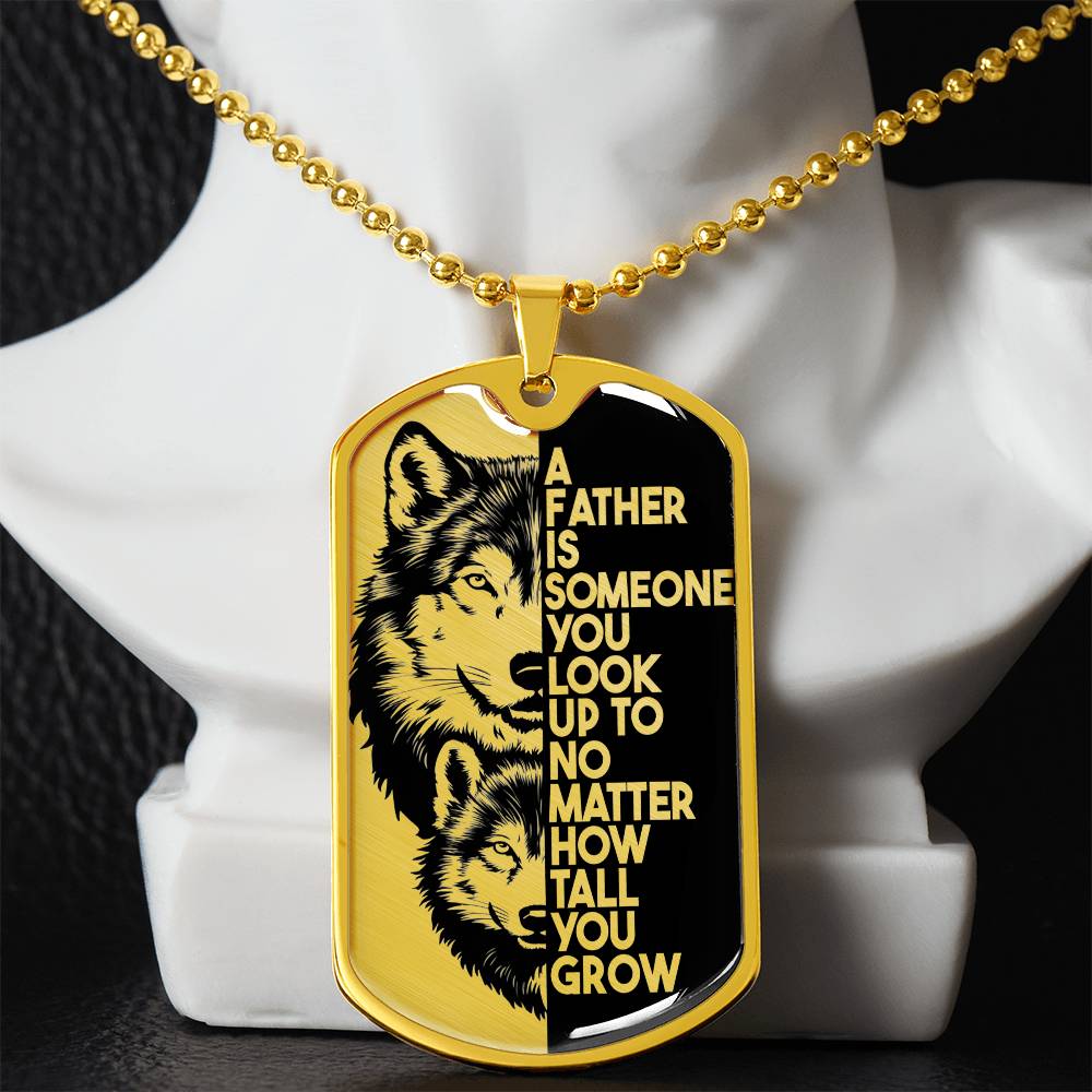 A father is someone