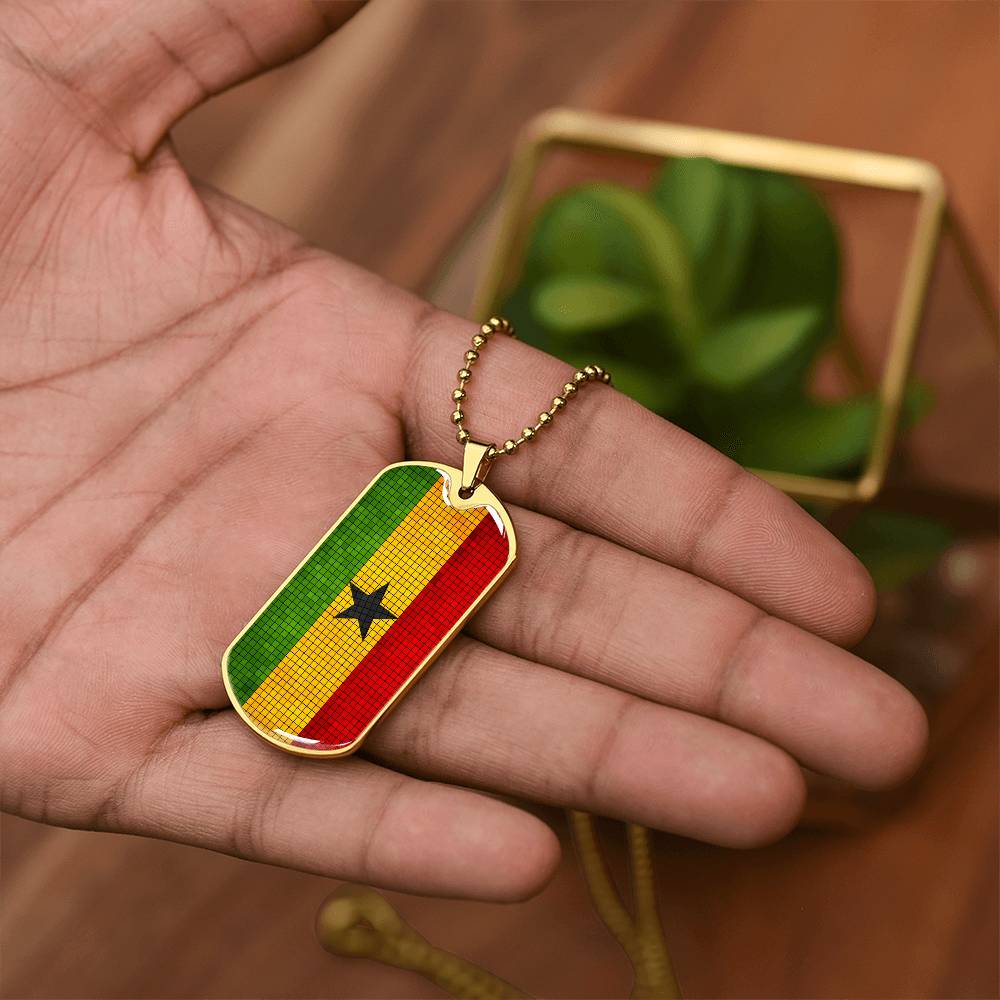 Personalized Flag of Ghana