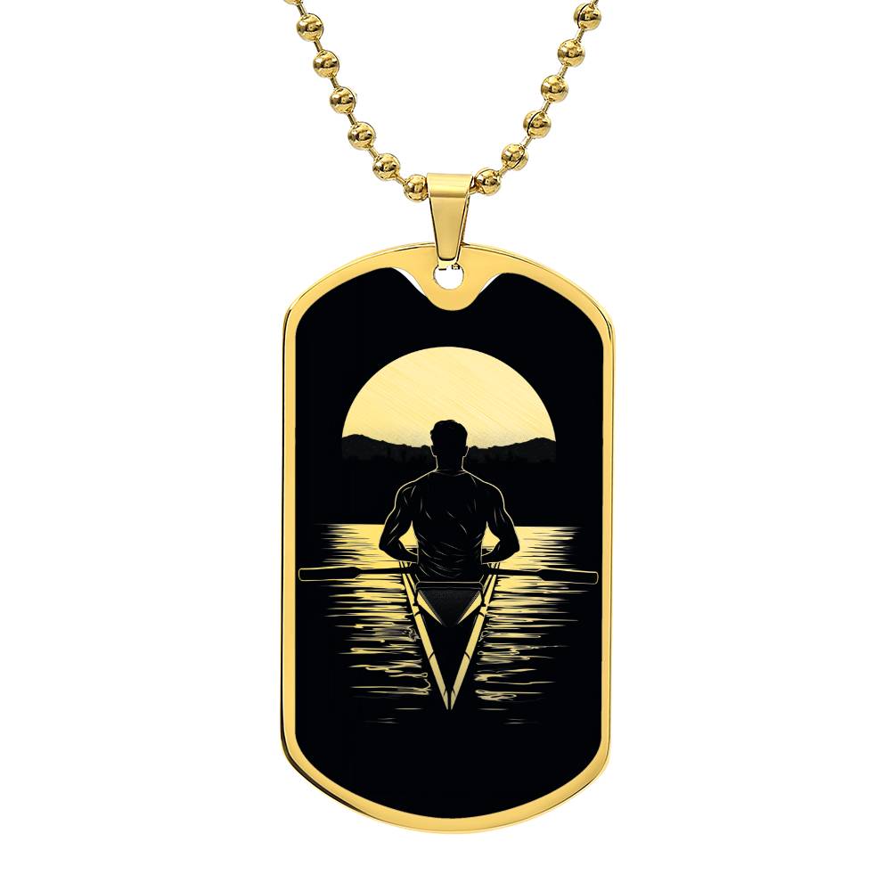 Personalized Rowing Necklace