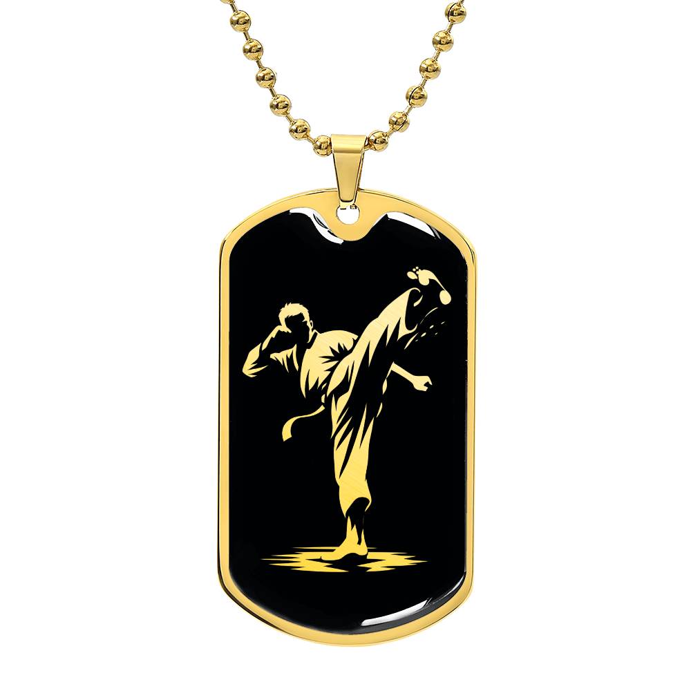 Personalized Karate Necklace