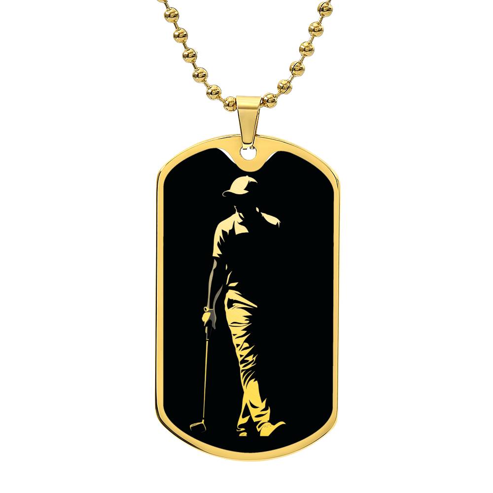 Personalized Golf Necklace