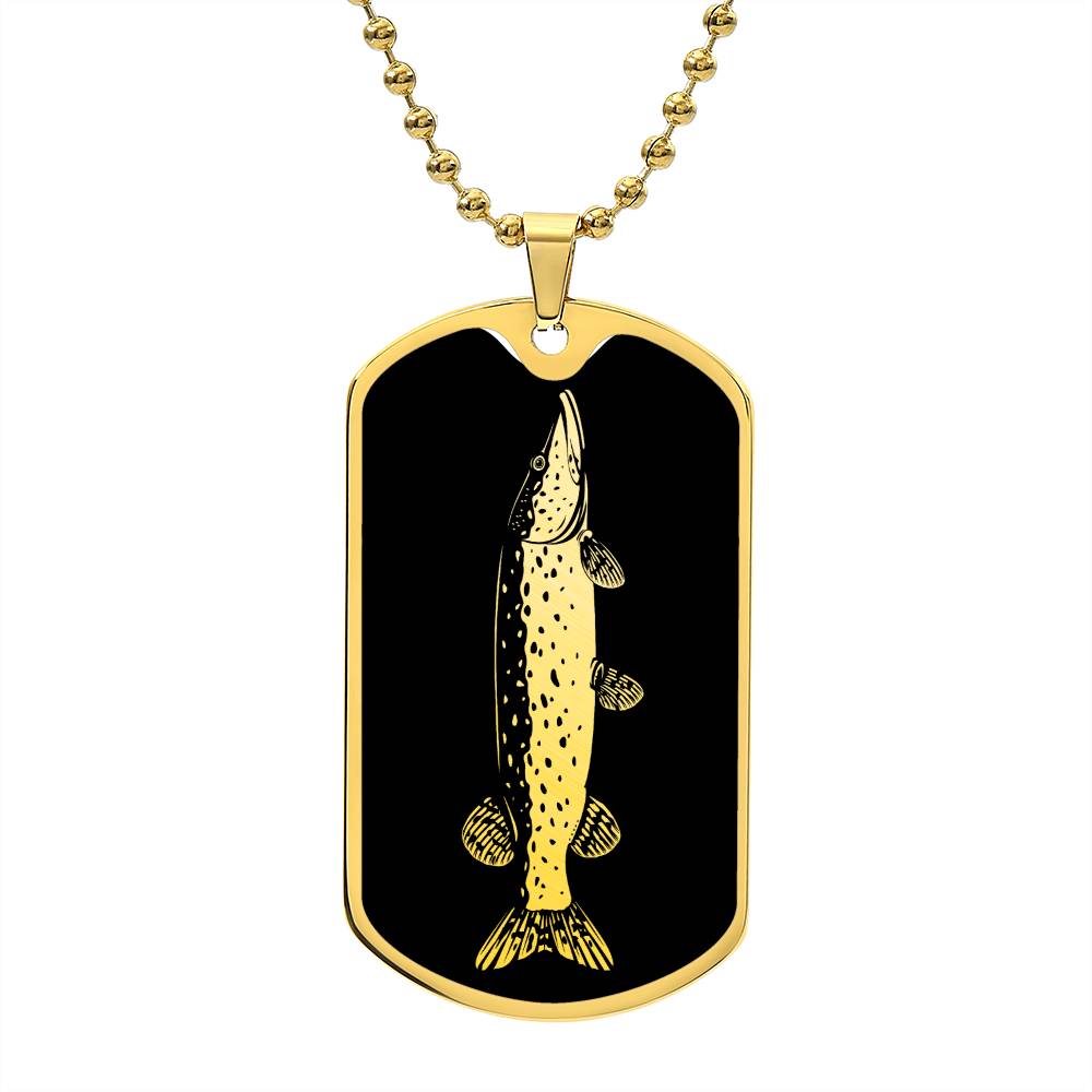Pike Fish Necklace