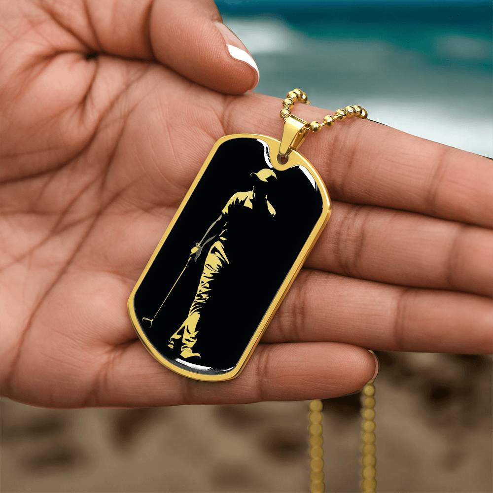 Personalized Golf Necklace
