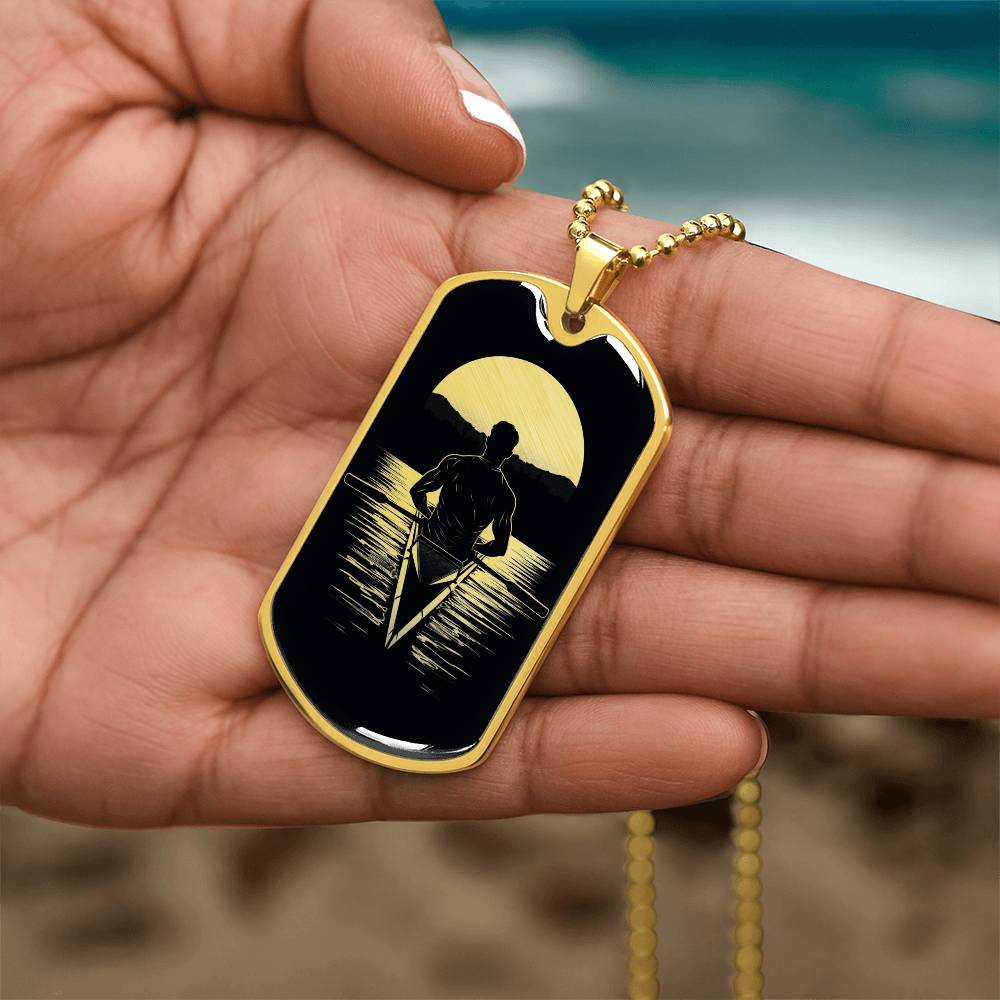 Personalized Rowing Necklace