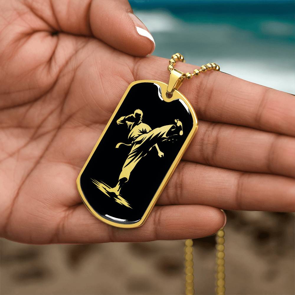 Personalized Karate Necklace