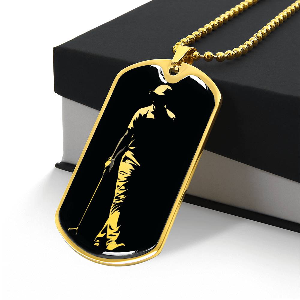 Personalized Golf Necklace