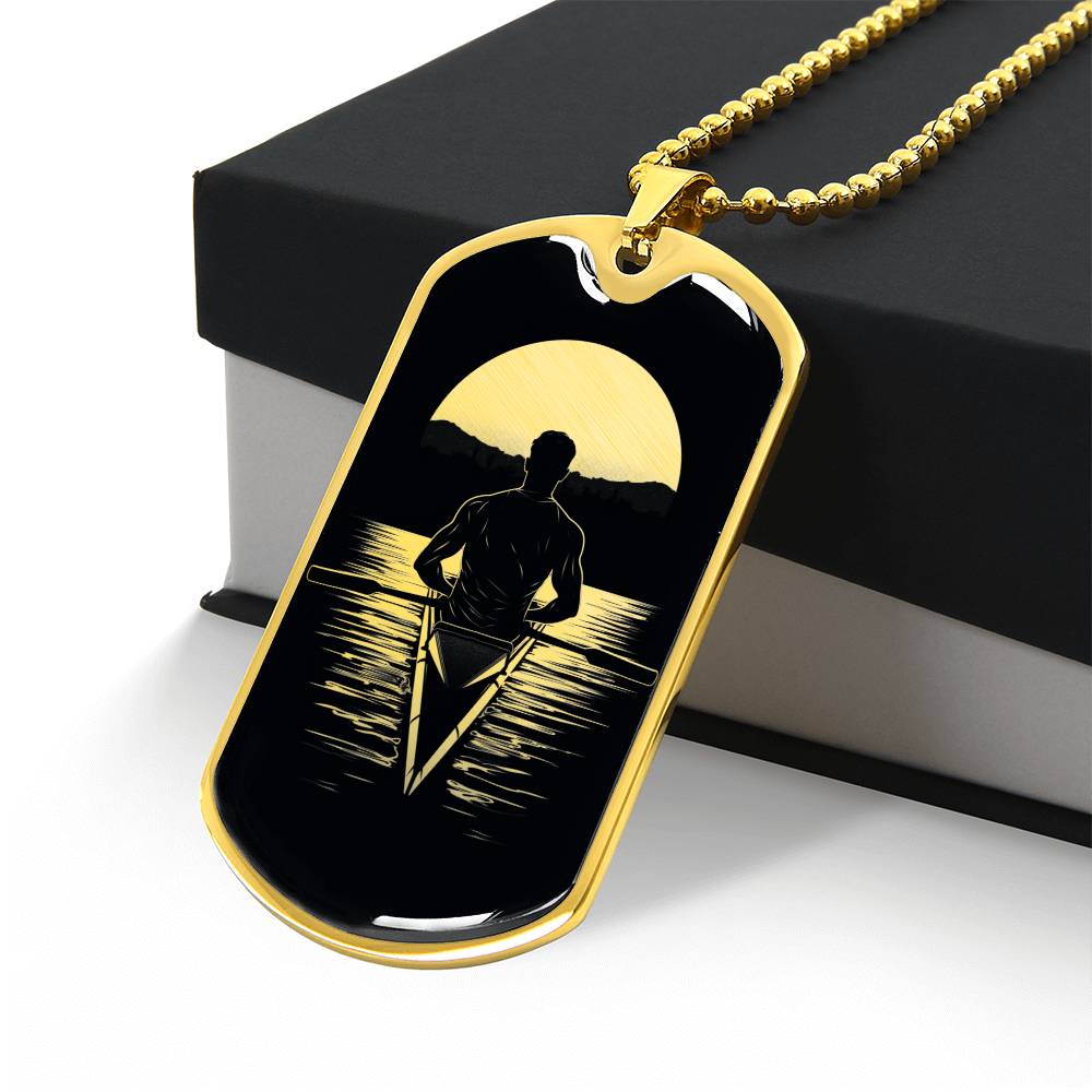 Personalized Rowing Necklace