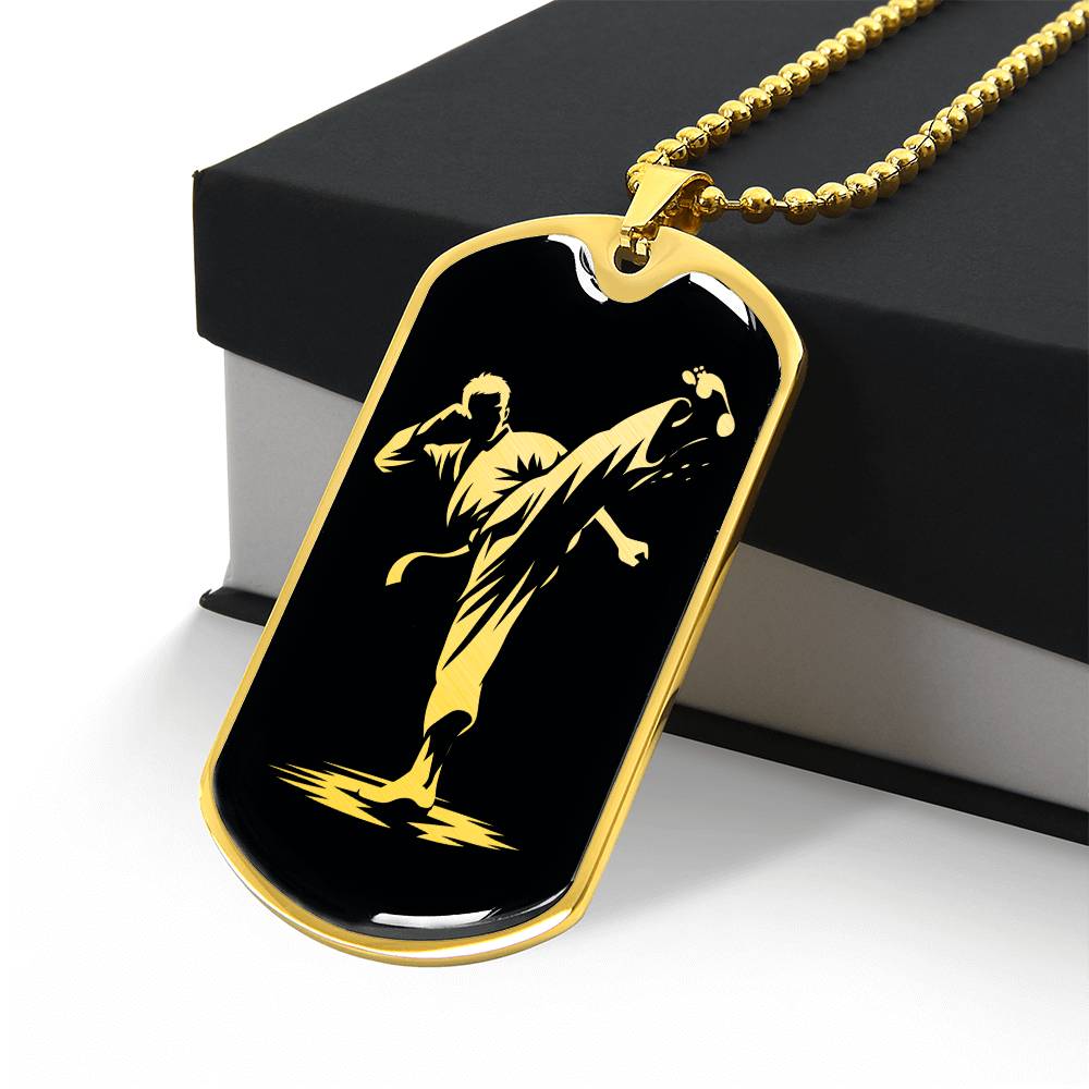 Personalized Karate Necklace