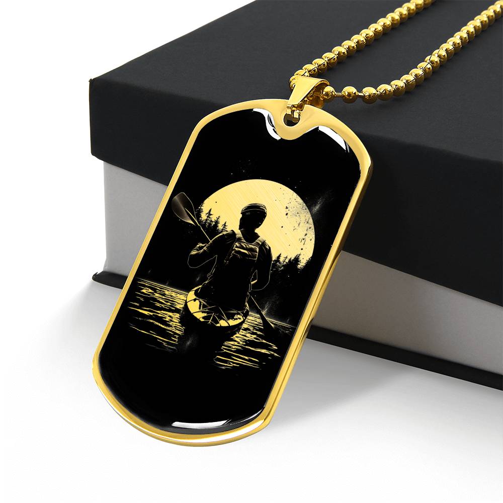 Personalized Kayak Necklace