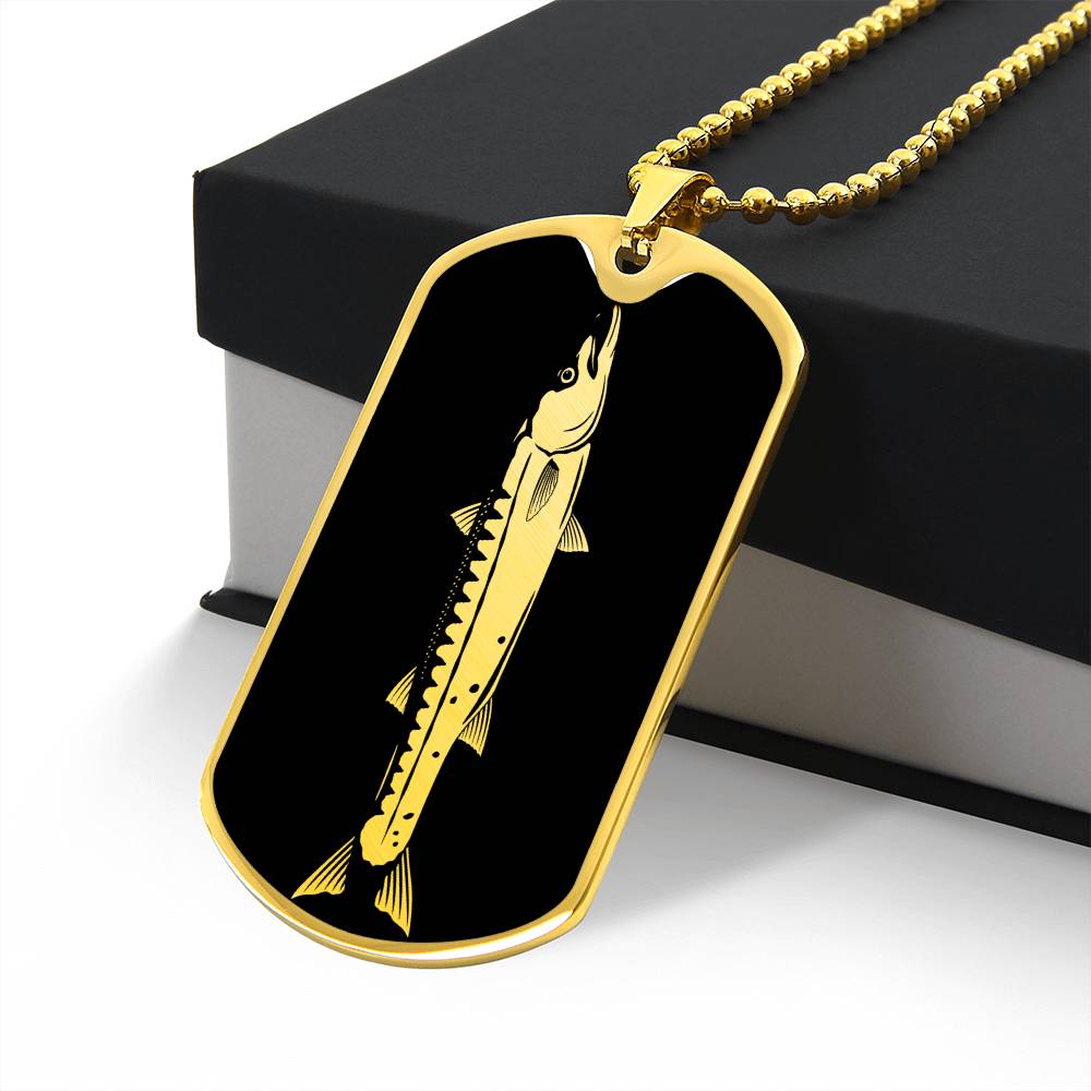 Barracuda Fish Necklace