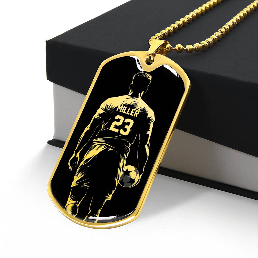 Personalized Soccer Necklace