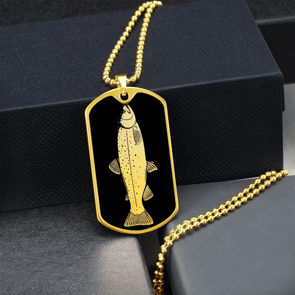 Rainbow Trout Necklace