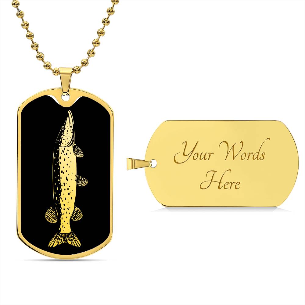 Pike Fish Necklace