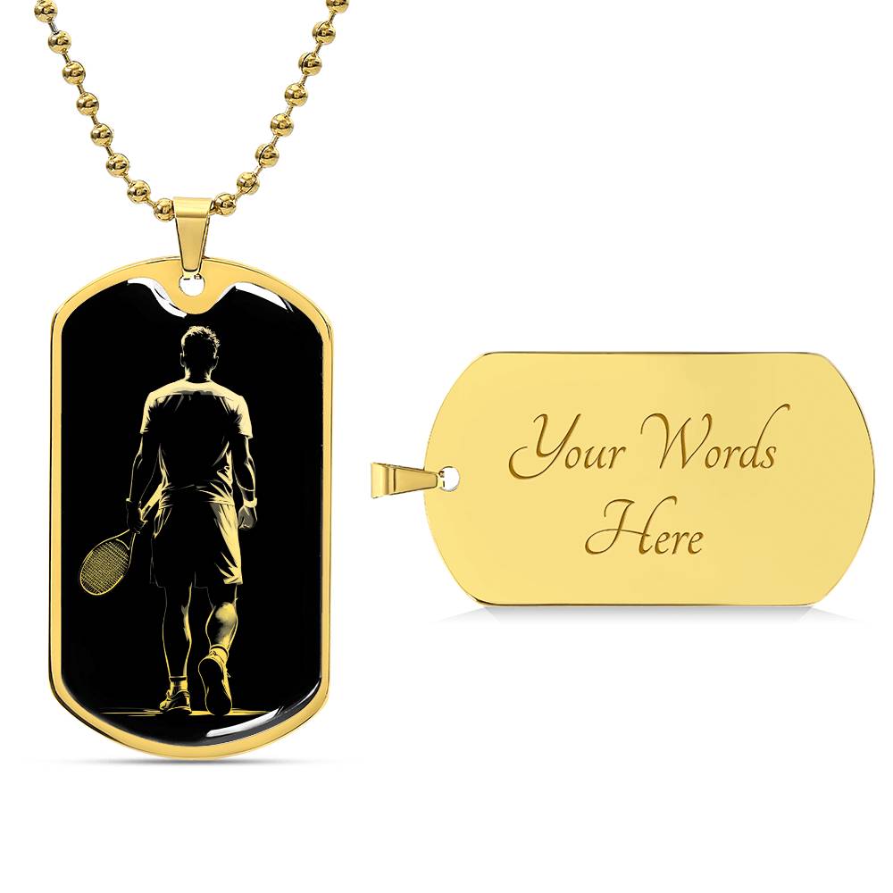 Personalized Tennis Necklace