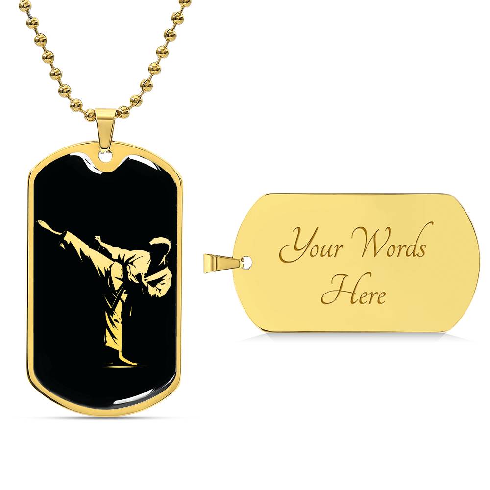 Personalized Taekwondo Necklace