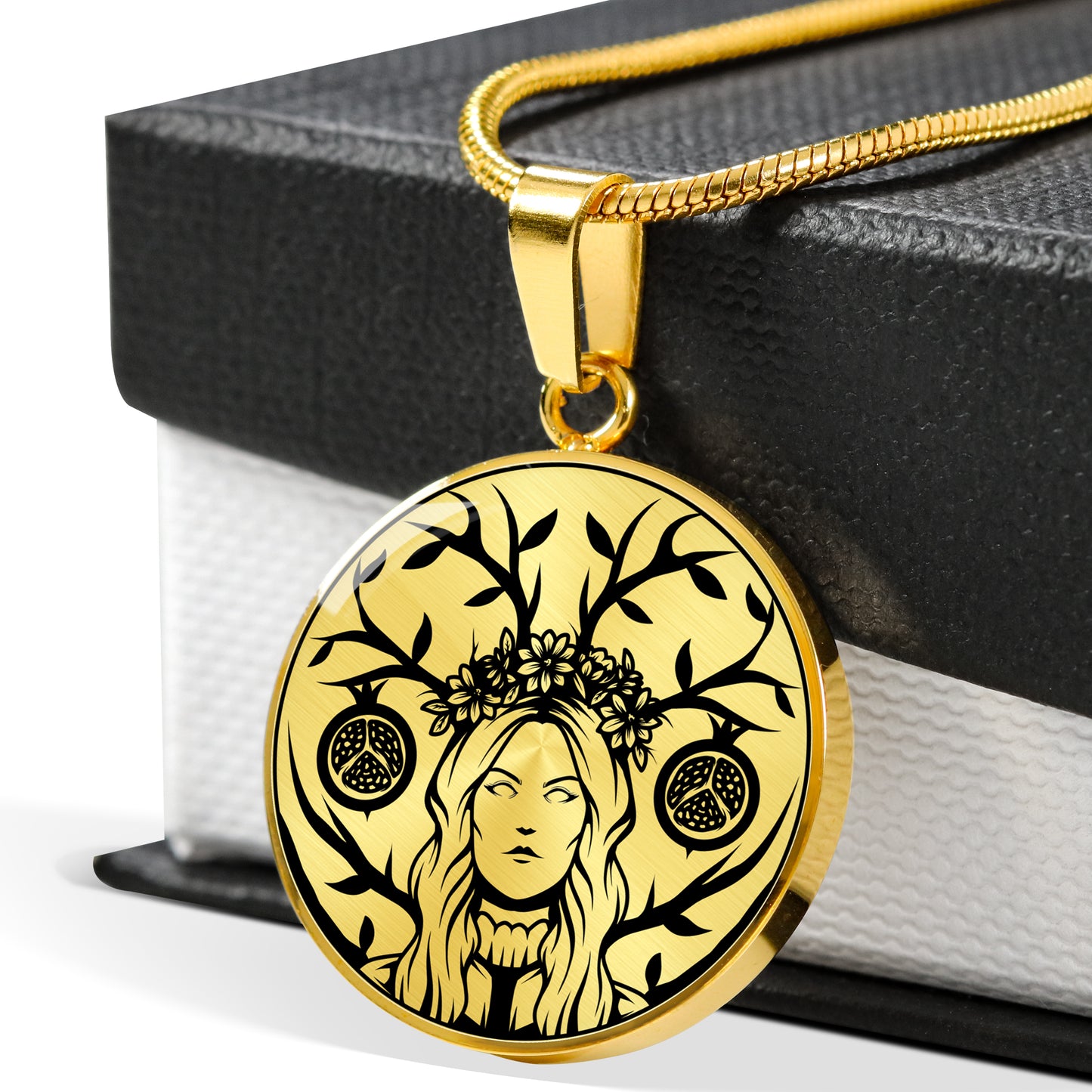 Persephone Pendant - Goddess Queen of the underworld