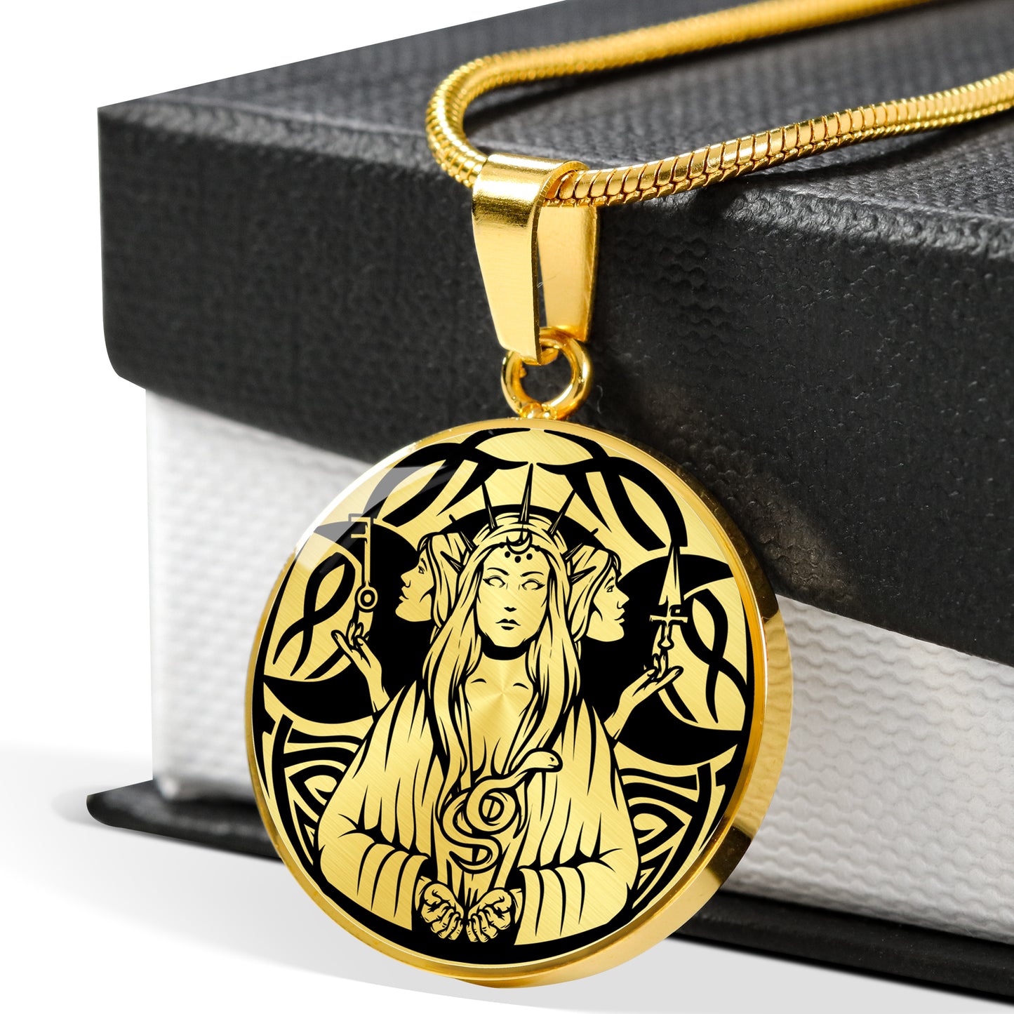 Hecate Necklace - Triple goddess