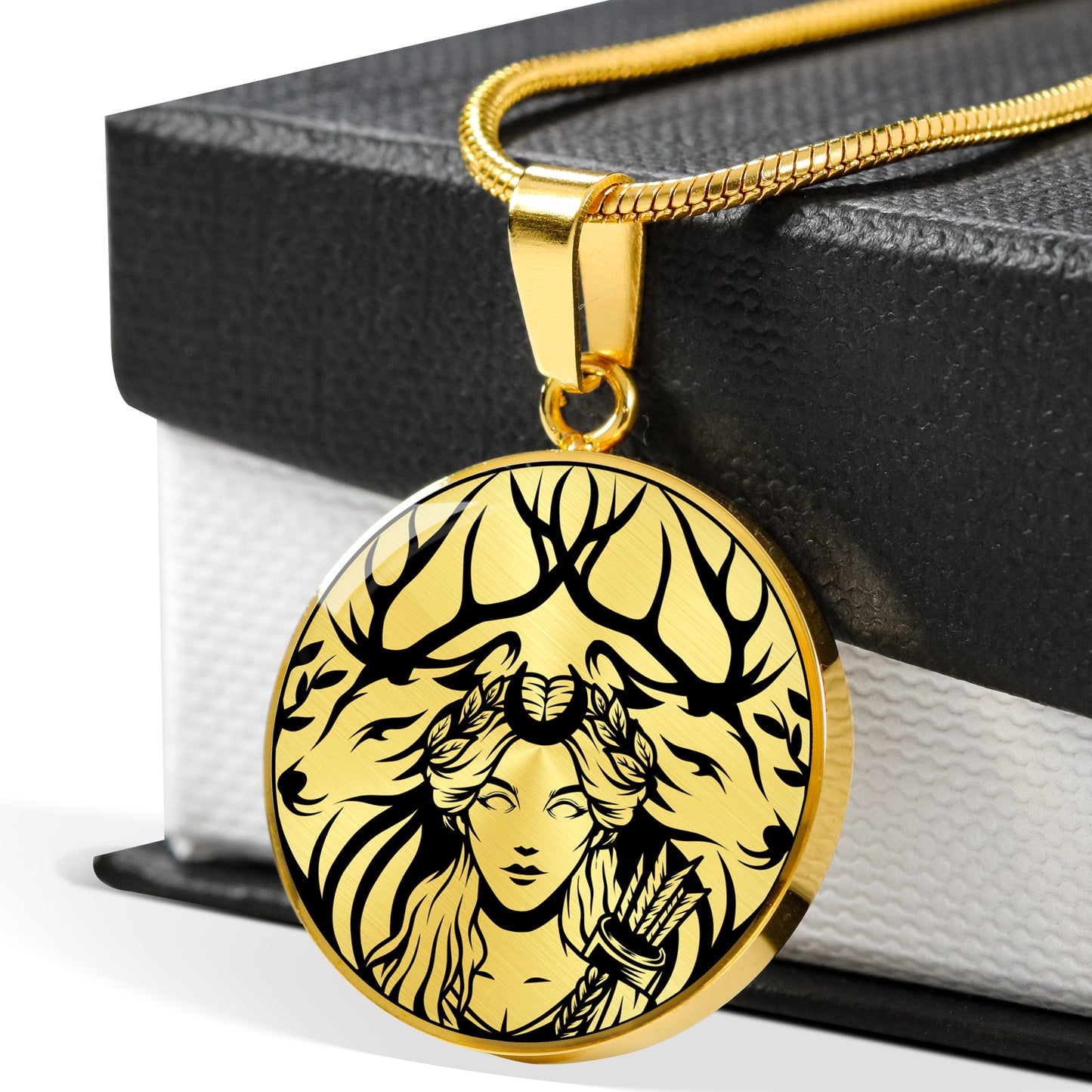 Artemis Necklace - Goddess of the hunt and archery