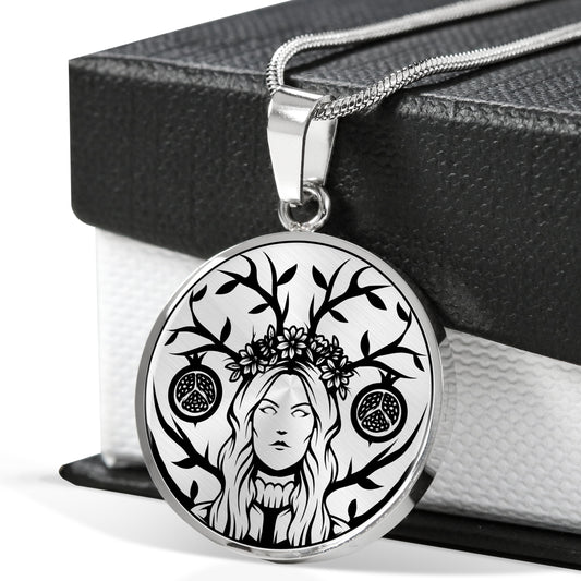 Persephone Pendant - Goddess Queen of the underworld