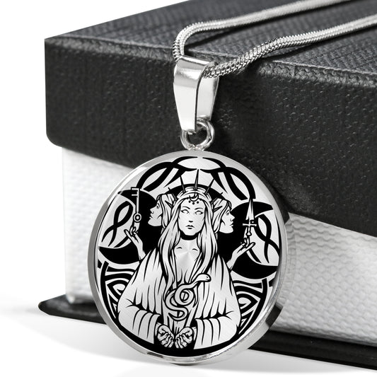 Hecate Necklace - Triple goddess